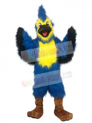 Piquant Blue Eagle Mascot Costume Animal