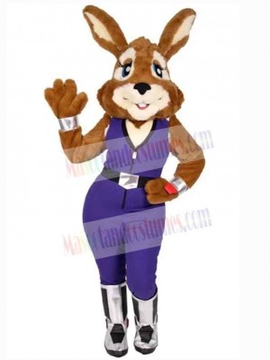 Graceful Rabbit Mascot Costume Animal