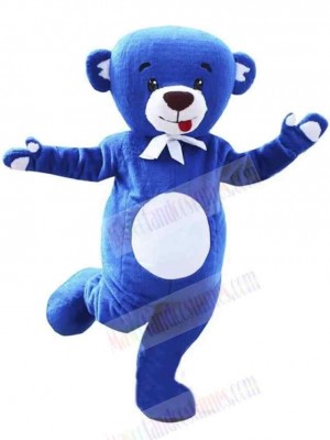 Nimble Blue Bear Mascot Costume For Adults Mascot Heads