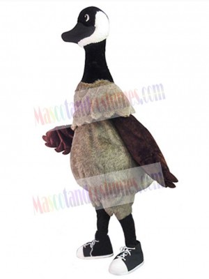 Brown Goose Mascot Costume Animal