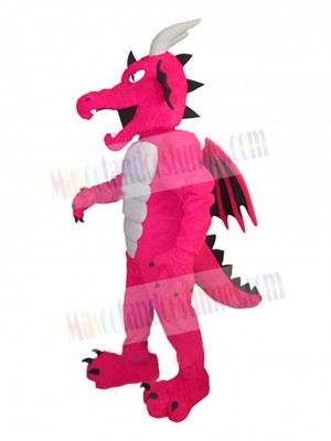 Pink Dragon Mascot Costume Animal