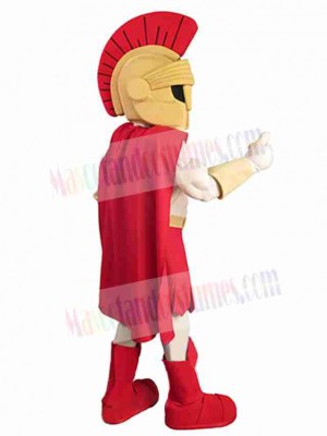 Warrior mascot costume