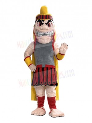 Spartan mascot costume