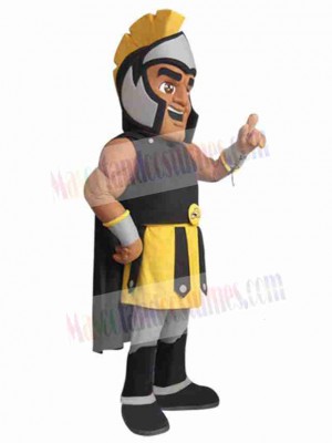 Spartan mascot costume