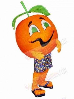 Top Quality Orange Mascot Costume 