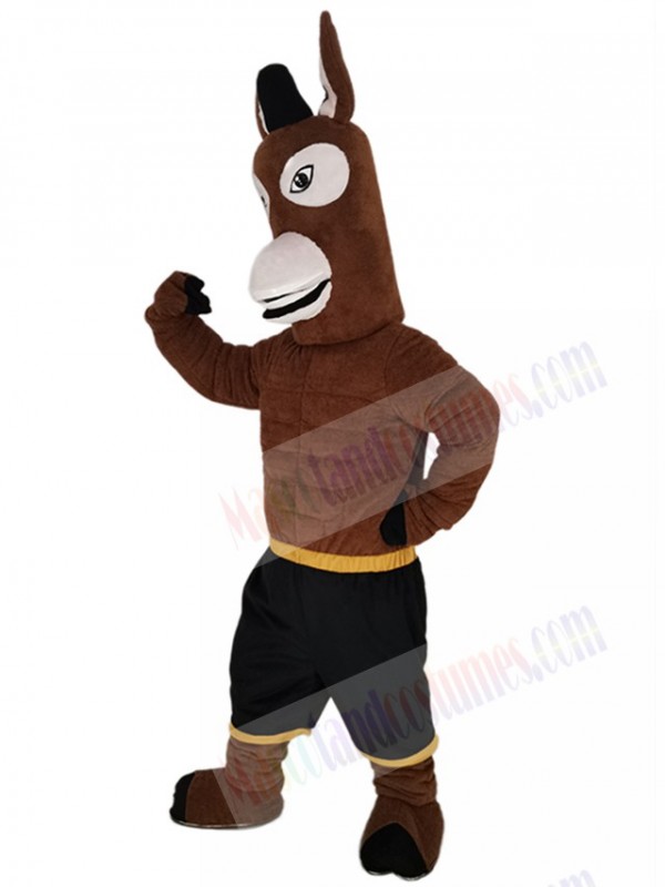 Mule mascot costume