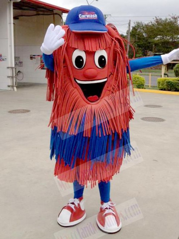 Car Wash Cleaning Brush mascot costume
