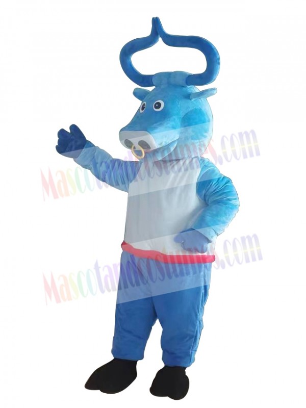 Bull mascot costume