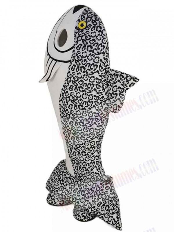 Salmon mascot costume