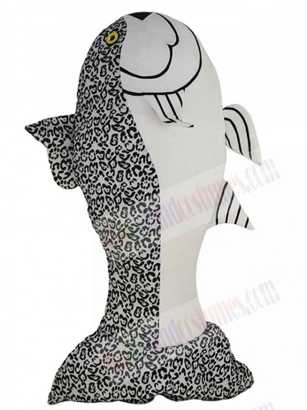 Salmon mascot costume