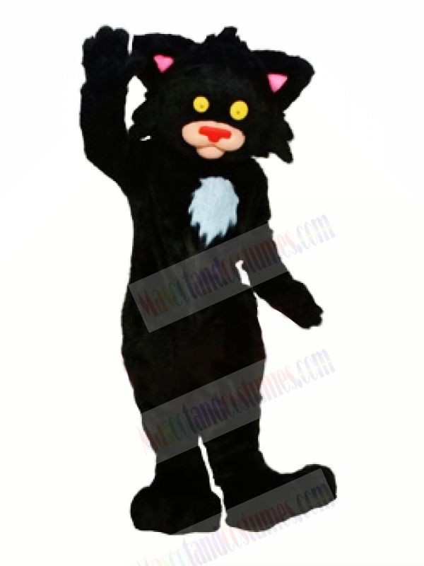 Black Kitty Cat Mascot Costumes Animal
