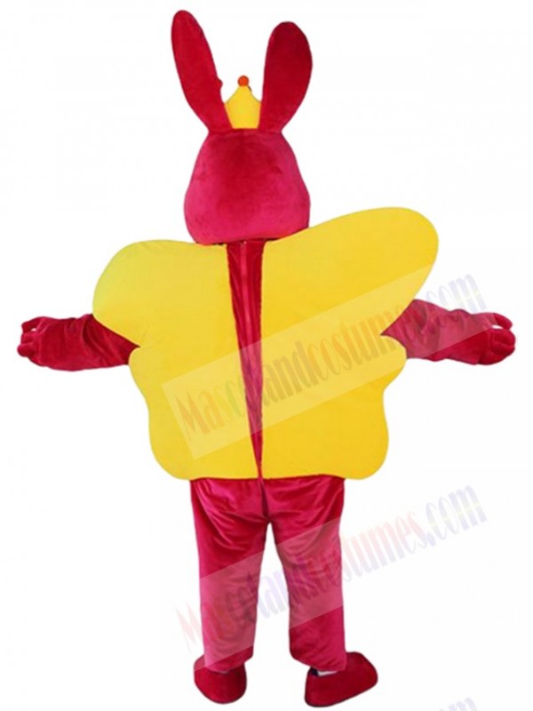 Butterfly Rabbit Bunny mascot costume