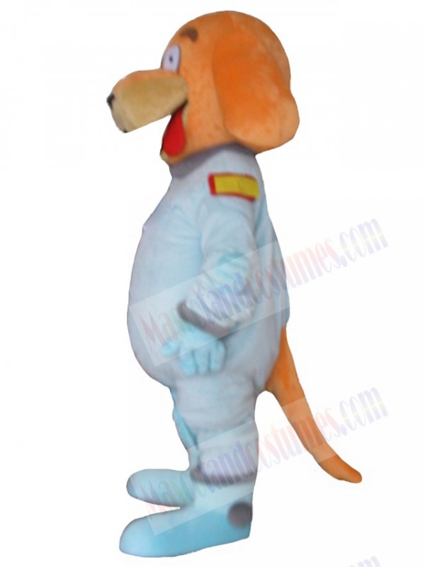 Astronaut Dog mascot costume