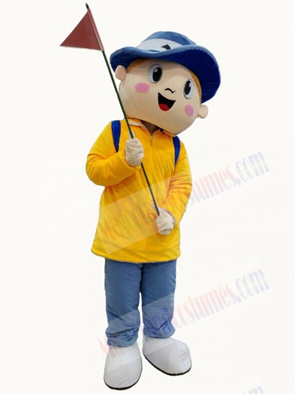 Boy mascot costume