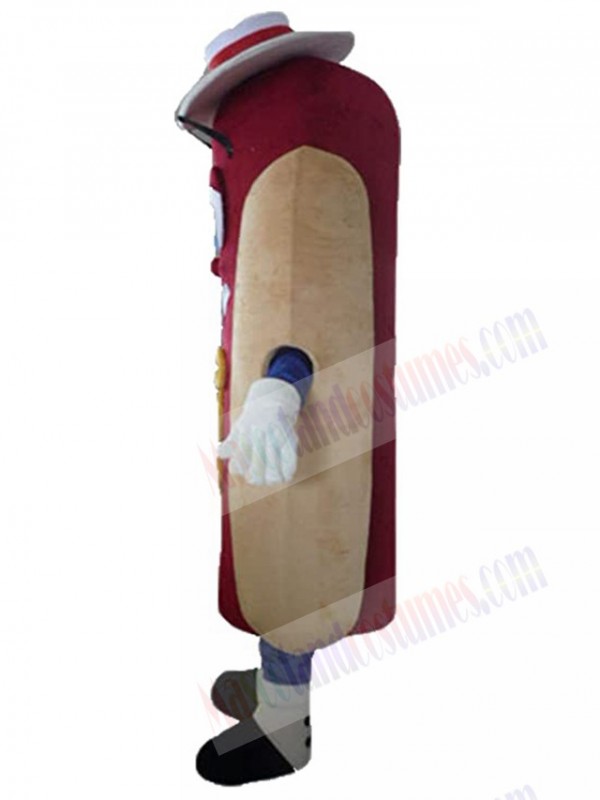 Hotdog mascot costume