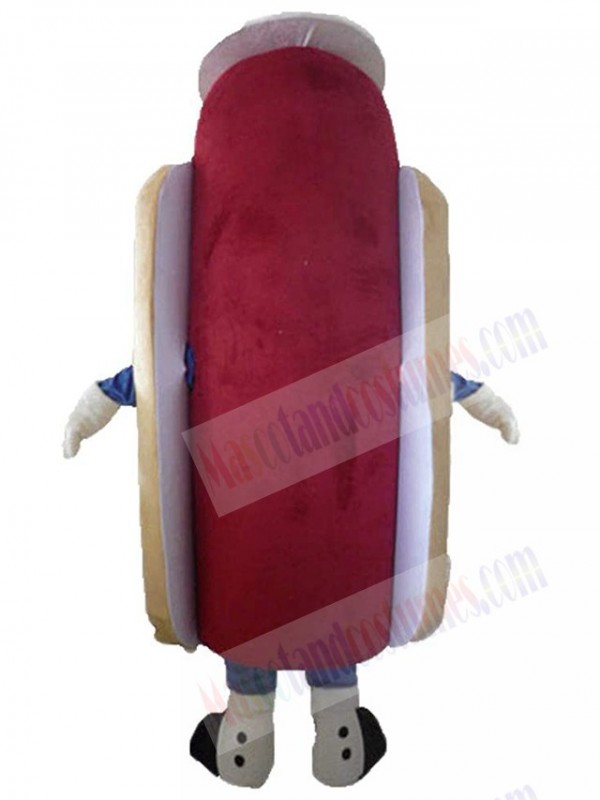 Hotdog mascot costume