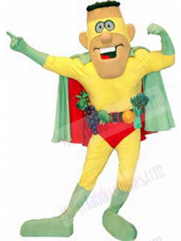 Captain 5 A Day mascot costume