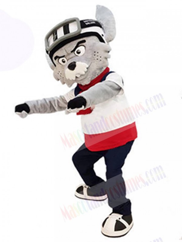 Lynx mascot costume