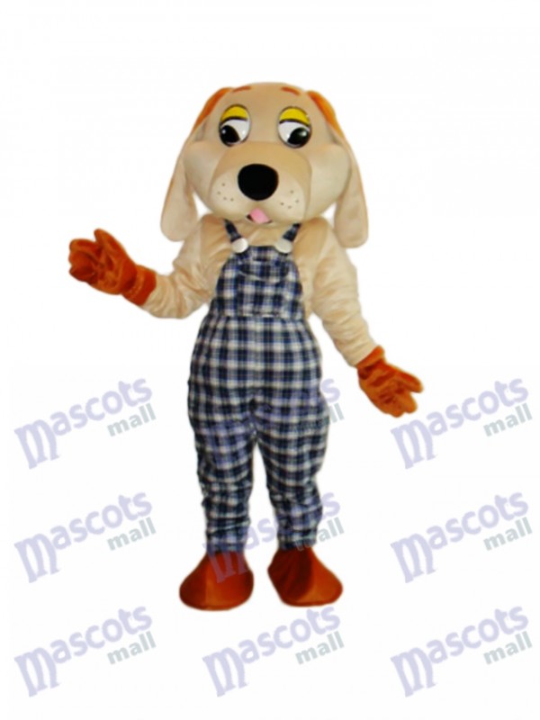 Lucky Dog Mascot Adult Costume