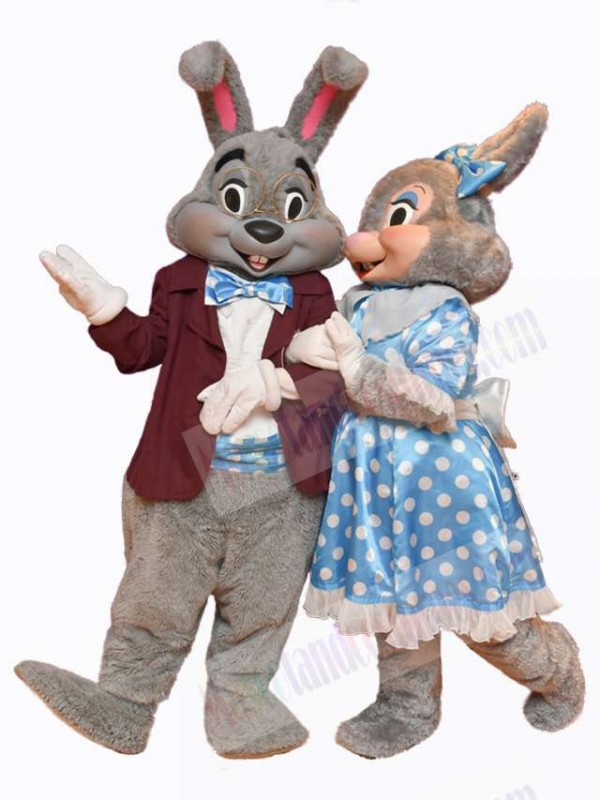 Easter Bunny Rabbit mascot costume