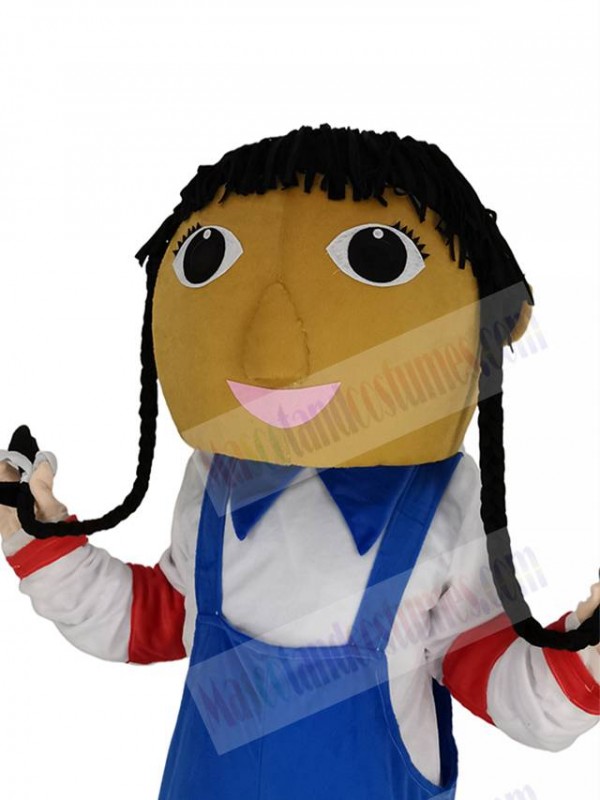 Cowgirl mascot costume