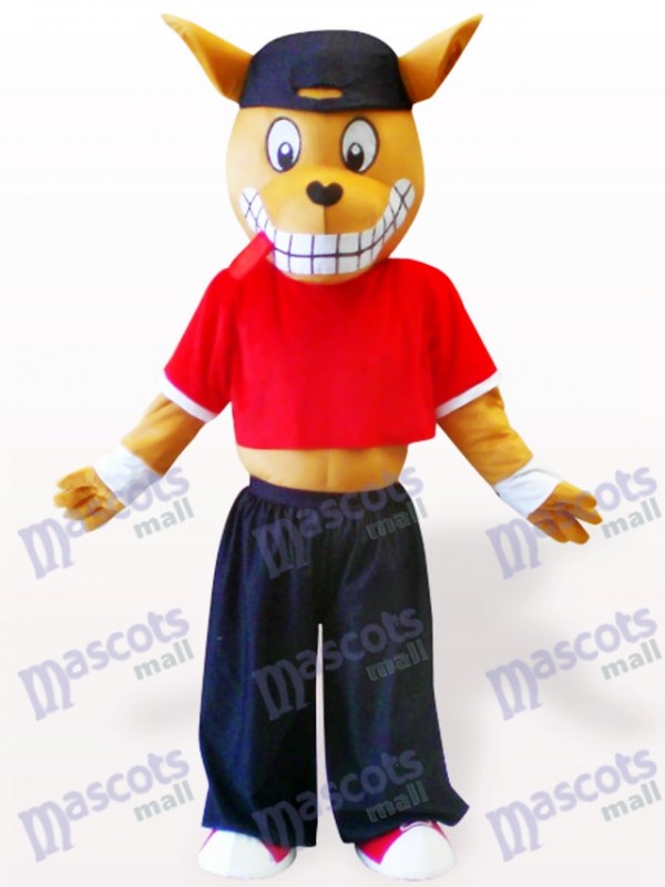 Wood Kangaroo Adult Mascot Costume