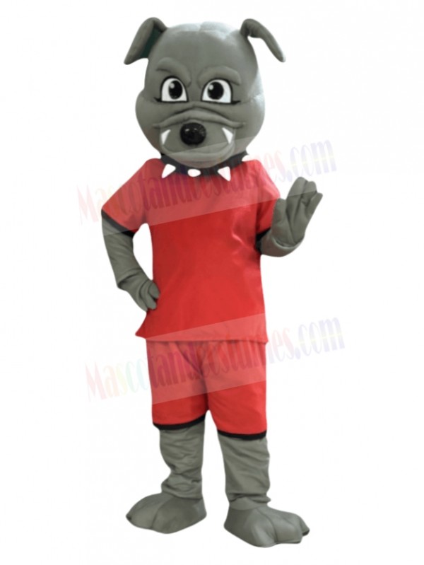 Bulldog Dog mascot costume