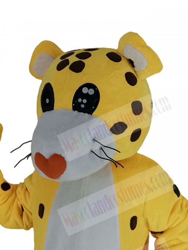 Cheetah Leopard mascot costume