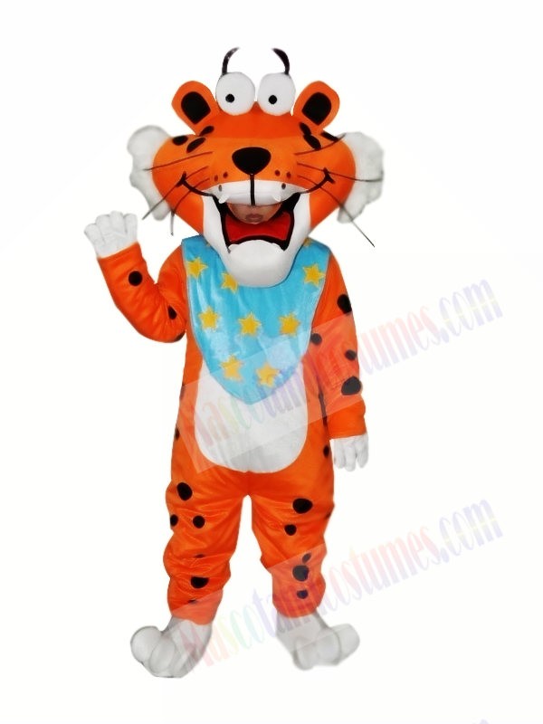 Spotted Funny Tiger Adult mascot costume Free Shipping 