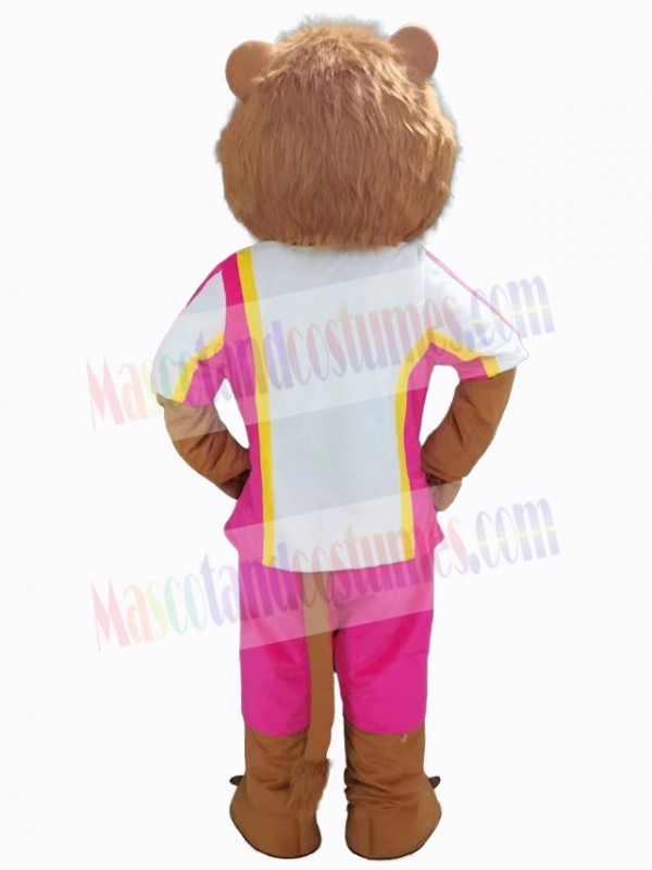Lion mascot costume