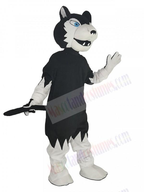 Wolf mascot costume