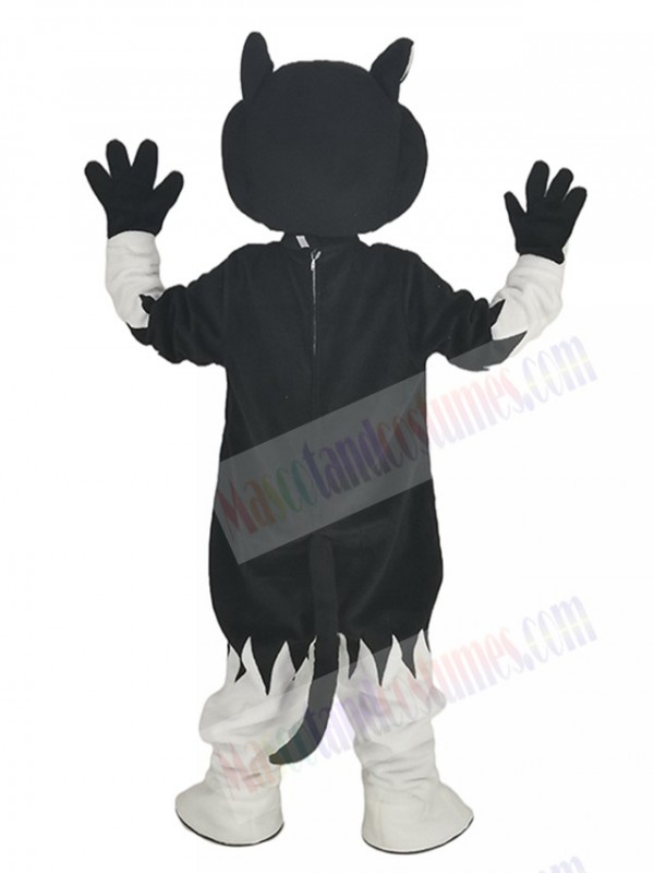 Wolf mascot costume