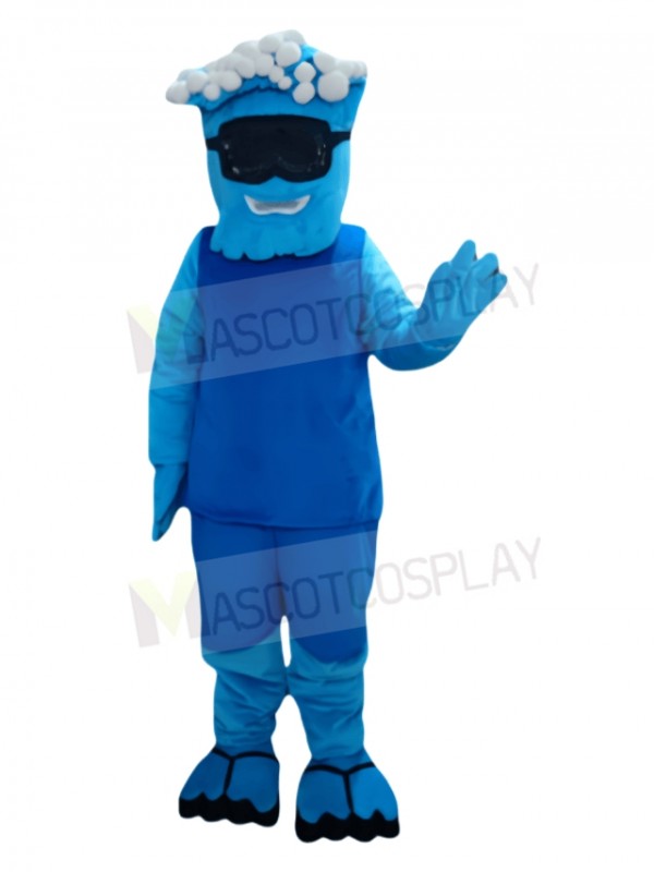 Wave mascot costume