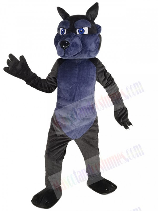 Wolf mascot costume