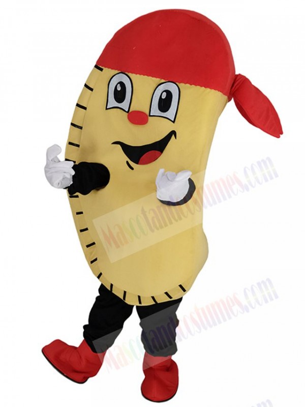 Empanada mascot costume