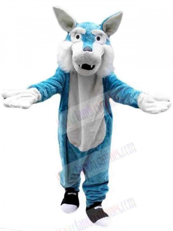 Wolf mascot costume