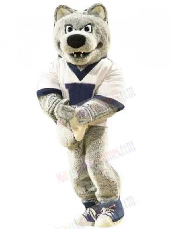 Wolf mascot costume