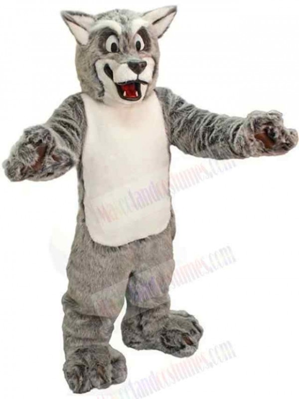 Wolf mascot costume