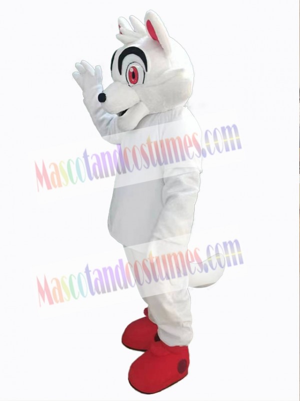 Wolf mascot costume