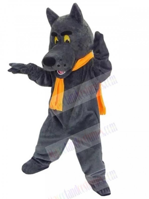 Wolf mascot costume