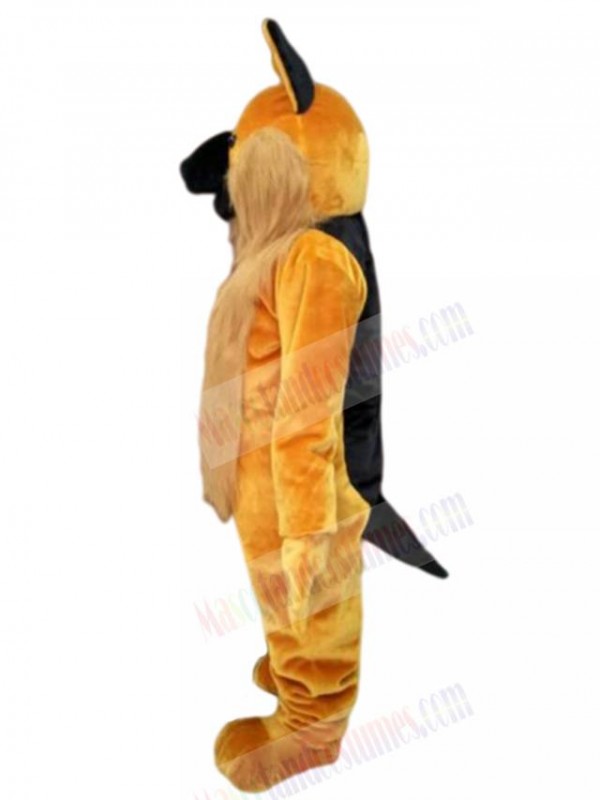 Wolf mascot costume
