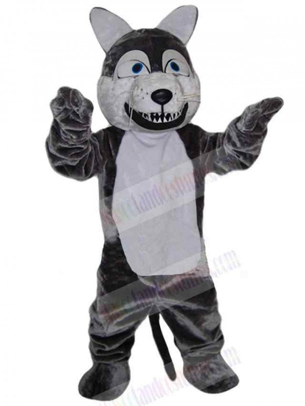 Wolf mascot costume