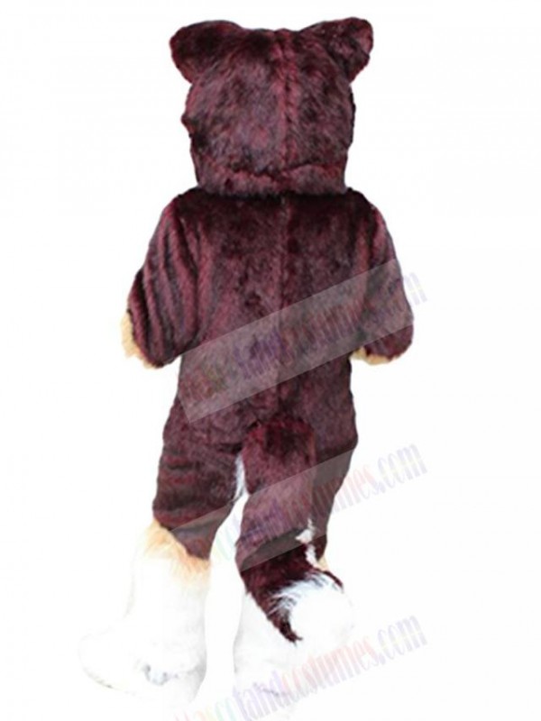 Wolf mascot costume