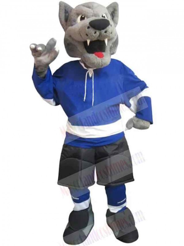 Wolf mascot costume