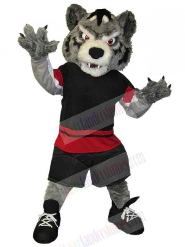 Wolf mascot costume