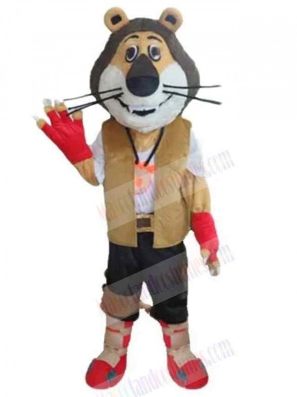 Tiger mascot costume