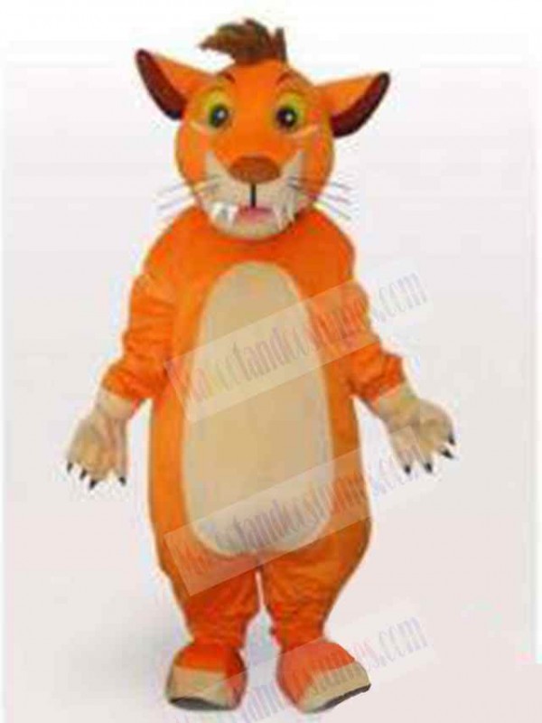 Tiger mascot costume