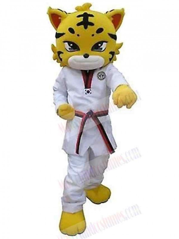 Tiger mascot costume