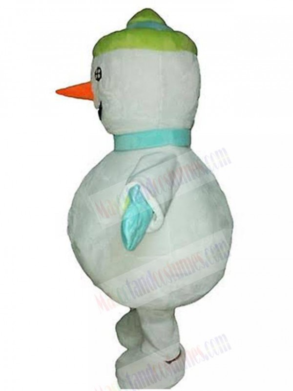 Snowman mascot costume
