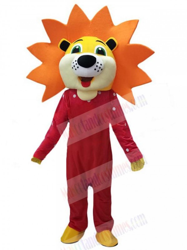 Lion mascot costume